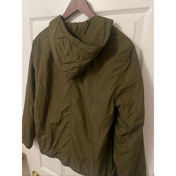 AETHER Lightweight Hooded Jacket – Olive/Maroon - Picture 9 of 16